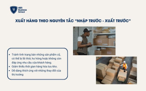 Nên ưu tiên xuất hàng hoá nhập kho sớm