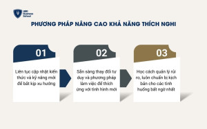 Cách nâng cao kỹ năng thích nghi đối với nhà quản trị nhân lực