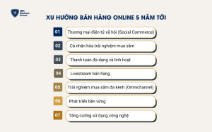 Xu hướng bán hàng online 5 năm tới