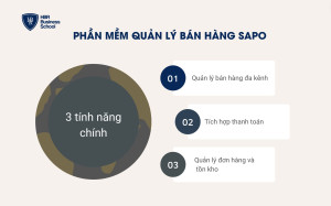 Tính năng chính của phần mềm quản lý bán hàng Sapo