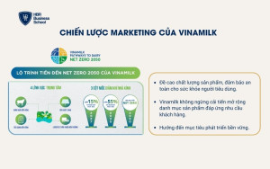 Vinamilk hướng đến mục tiêu phát triển bền vững