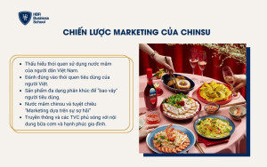 Thương hiệu Chinsu gắn với bữa cơm Việt