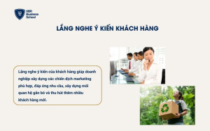 Lắng nghe ý kiến khách hàng