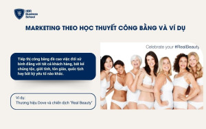 Marketing theo học thuyết công bằng và ví dụ