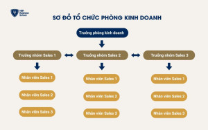 Sơ đồ tổ chức phòng kinh doanh