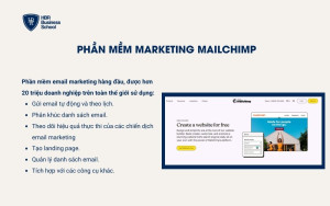 Phần mềm Mailchimp