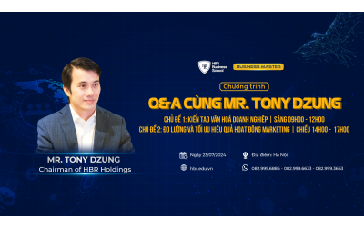 Chương trình Q&A tháng 7 cùng Mr. Tony Dzung