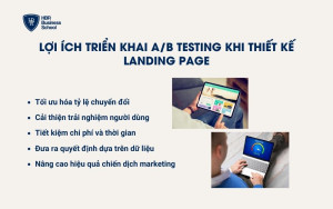 Lợi ích triển khai A/B Testing với Landing Page