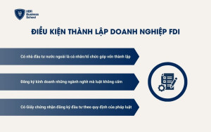 Điều kiện thành lập doanh nghiệp FDI