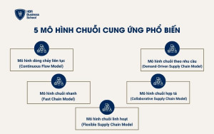 5 mô hình chuỗi cung ứng phổ biến