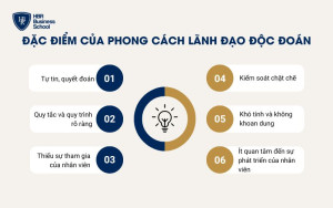 Đặc điểm của phong cách lãnh đạo độc đoán