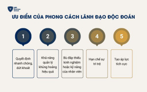 Ưu điểm của phong cách lãnh đạo độc đoán