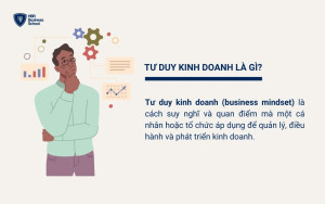 Tư duy kinh doanh là cách suy nghĩ và xử lý vấn đề của cá nhân trong một doanh nghiệp