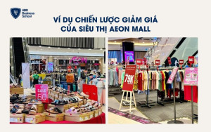 Ví dụ chiến lược giảm giá ở các siêu thị mới