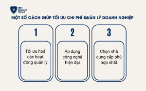 Một số cách giúp tối ưu chi phí quản lý doanh nghiệp hiệu quả