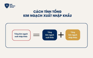 Công thức tính tổng kim ngạch xuất - nhập khẩu