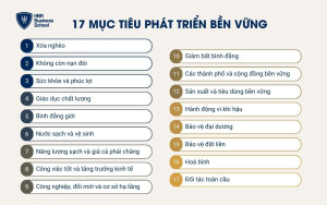 17 mục tiêu phát triển bền vững