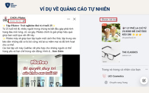 Ví dụ về Native Ads (Quảng cáo Tự nhiên)