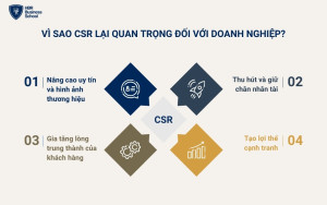 Trong doanh nghiệp, vai trò của CSR là gì?