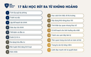 17 bài học rút ra từ khủng hoảng