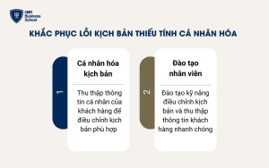 Cách khắc phục lỗi kịch bản thiếu tính cá nhân hóa