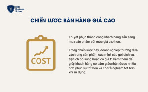 Chiến lược bán hàng giá cao