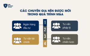 Quá trình M&A, doanh nghiệp nên mời chuyên gia nào?