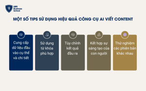 5 tips giúp sử dụng hiệu quả công cụ AI viết content