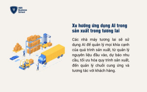 Xu hướng ứng dụng AI trong sản xuất trong tương lai