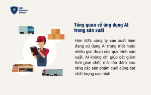 Tổng quan về ứng dụng AI trong sản xuất