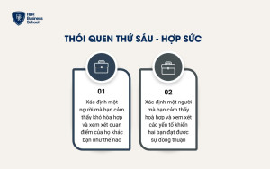 Cách rèn luyện thói quen thứ sáu - Hợp sức