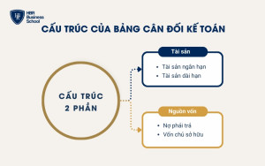 Cấu trúc của bảng cân đối kế toán