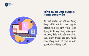 Tổng quan ứng dụng AI trong công việc