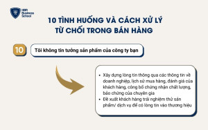 Xử lý tình huống “Không tin tưởng”