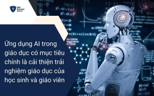 Ứng dụng AI trong giáo dục nhằm nâng cao hiệu quả quá trình dạy và học