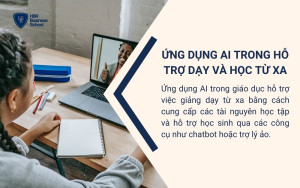 AI đóng vai trò quan trọng trong việc phát triển các nền tảng học tập từ xa