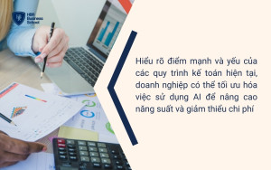 Đánh giá toàn diện các quy trình kế toán hiện tại là bước quan trọng