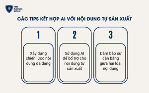 3 tips kết hợp AI với nội dung do con người tự sản xuất