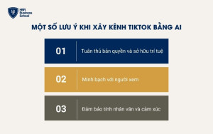 3 lưu ý khi xây kênh TikTok bằng AI