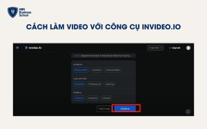 Lựa chọn phong cách edit video