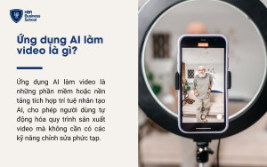 Ứng dụng AI làm video là gì?