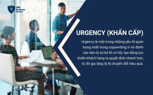 Urgency là yếu tố thúc đẩy khách hàng hành động nhanh chóng