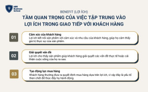 Tầm quan trọng của việc tập trung vào lợi ích trong giao tiếp với khách hàng