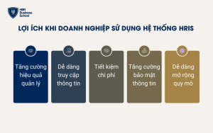 Lợi ích khi doanh nghiệp sử dụng hệ thống HRIS