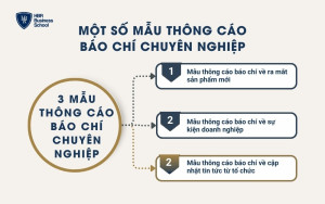 Một số mẫu thông cáo báo chí chuyên nghiệp phổ biến hiện nay