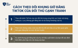 Cách theo dõi khung giờ đăng TikTok của đối thủ cạnh tranh