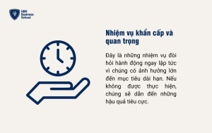 Nhiệm vụ khẩn cấp và quan trọng