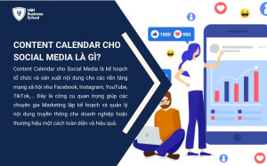 Content Calendar cho Social Media là lịch nội dung cho các nền tảng mạng xã hội