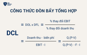 Công thức tính đòn bẩy tổng hợp