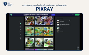 Pixray có thể khởi chạy miễn phí trên trình duyệt hoặc máy tính